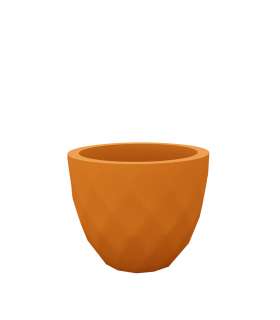 Vondom - VASES Blumentopf klein - orange - Ø 18 x 15 cm - Basic - outdoor