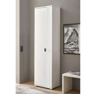 Wohnzimmer Schrank weiß in modernem Design LED Beleuchtung