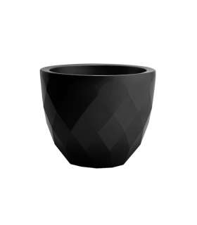 Vondom - VASES Blumentopf klein - schwarz - Ø 18 x 15 cm - lackiert - outdoor