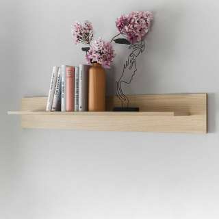 Wohnzimmer Regal in Eichefarben 107 cm breit - 19 cm tief
