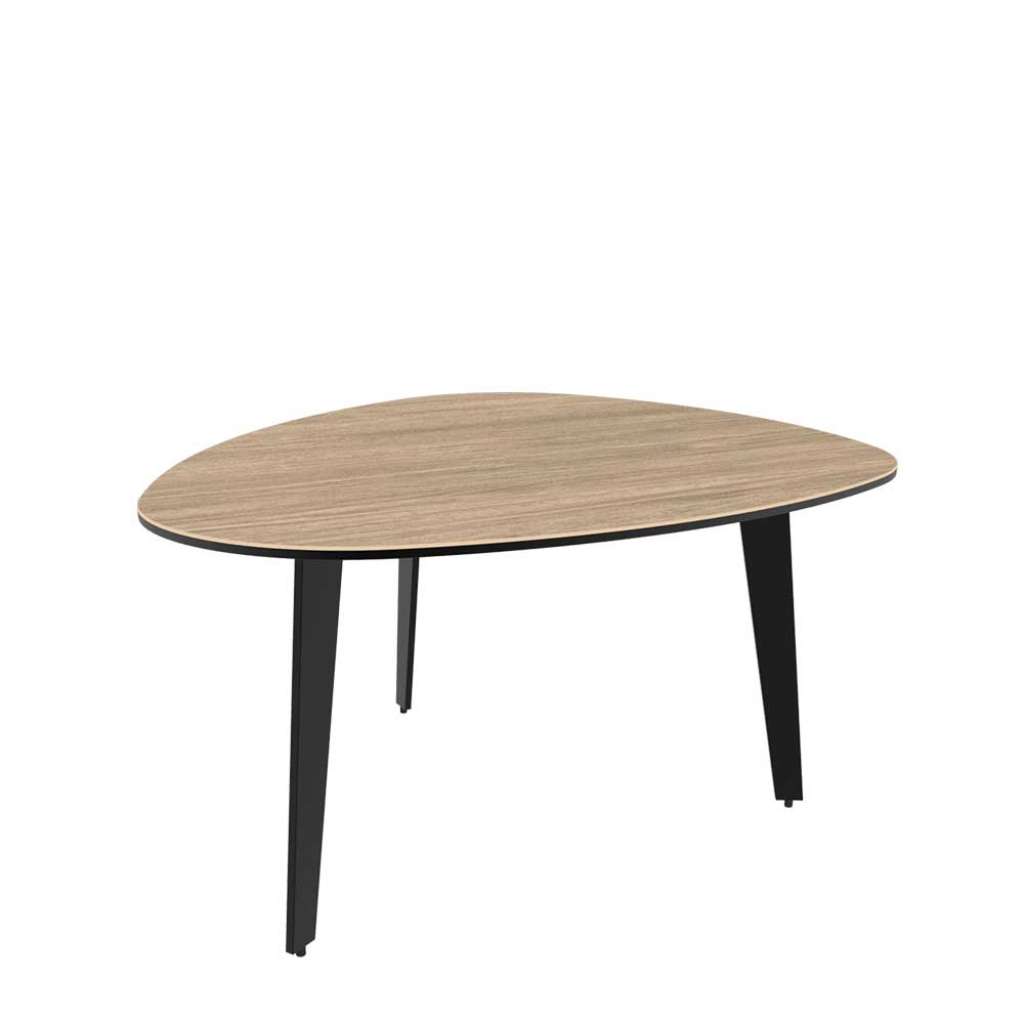 Wohnzimmertisch Couchtisch in Eiche hell mit Keramik Oberfläche