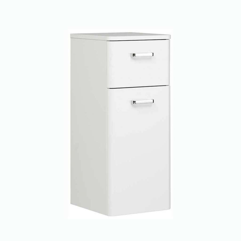 Bad Unterschrank Unterschrank in Weiß mit einer Schublade