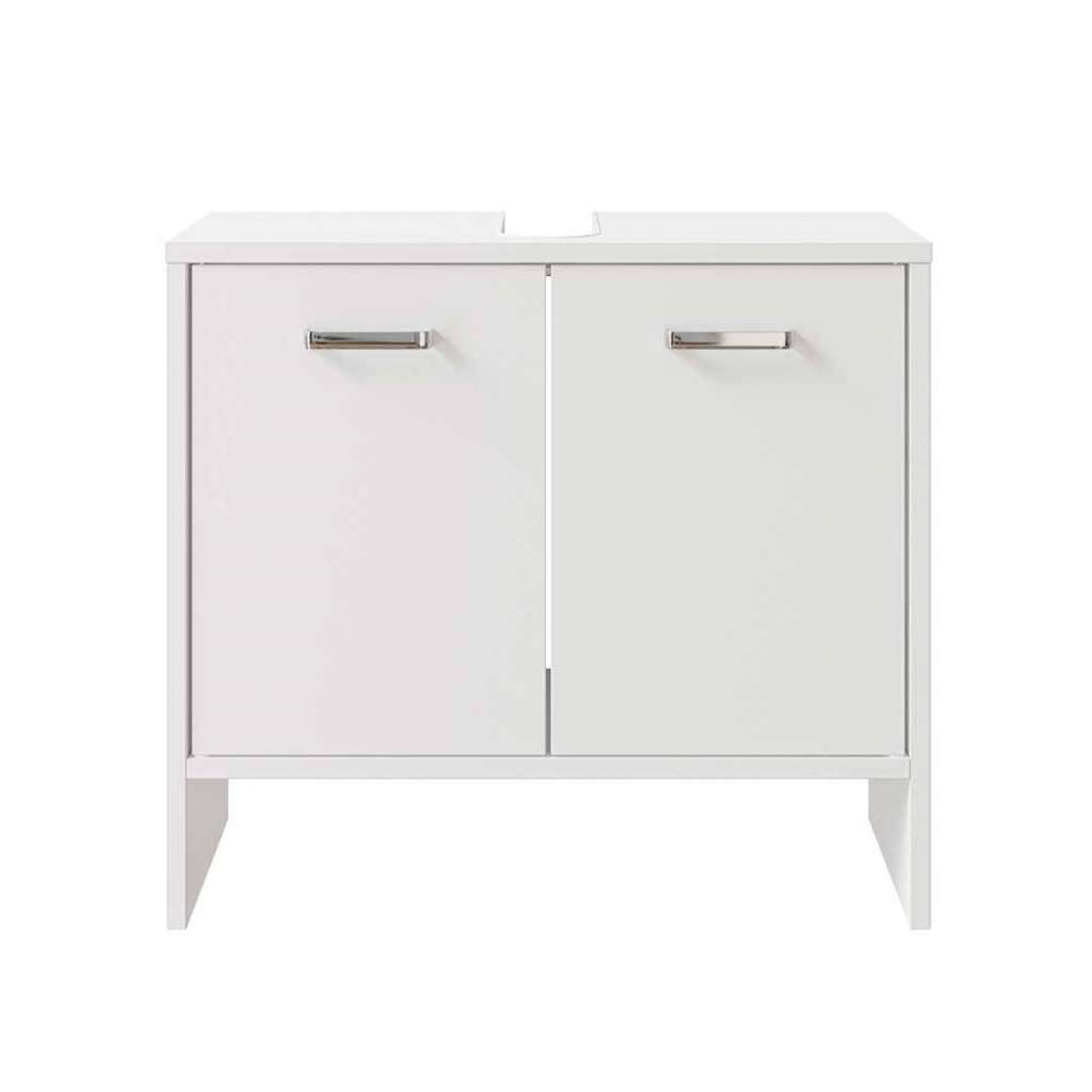 Badschrank Waschbeckenunterschrank mit Holzwerkstoff Oberfläche 2 türig