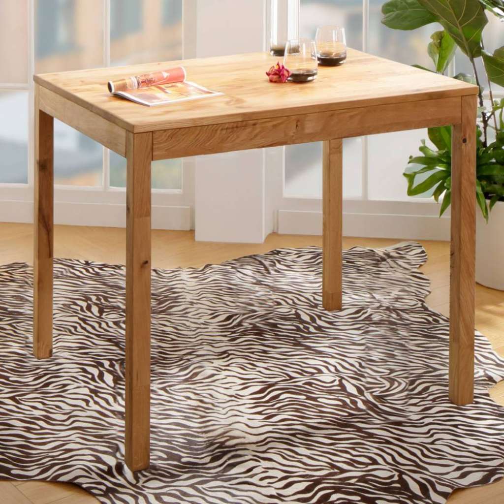 Tisch Esszimmer Esszimmertisch aus Wildeiche Massivholz geölt