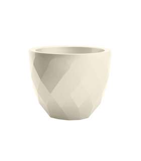 Vondom - VASES Blumentopf klein - ecru - Ø 18 x 15 cm - lackiert - outdoor