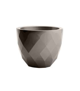Vondom - VASES Blumentopf klein - taupe - Ø 18 x 15 cm - lackiert - outdoor