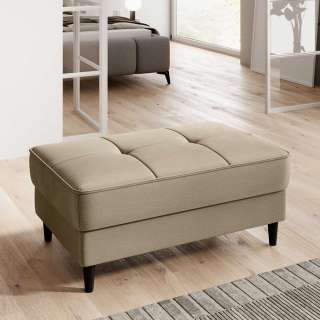 Polsterhocker Couchhocker aus Textil mit Schaumstoffpolsterung