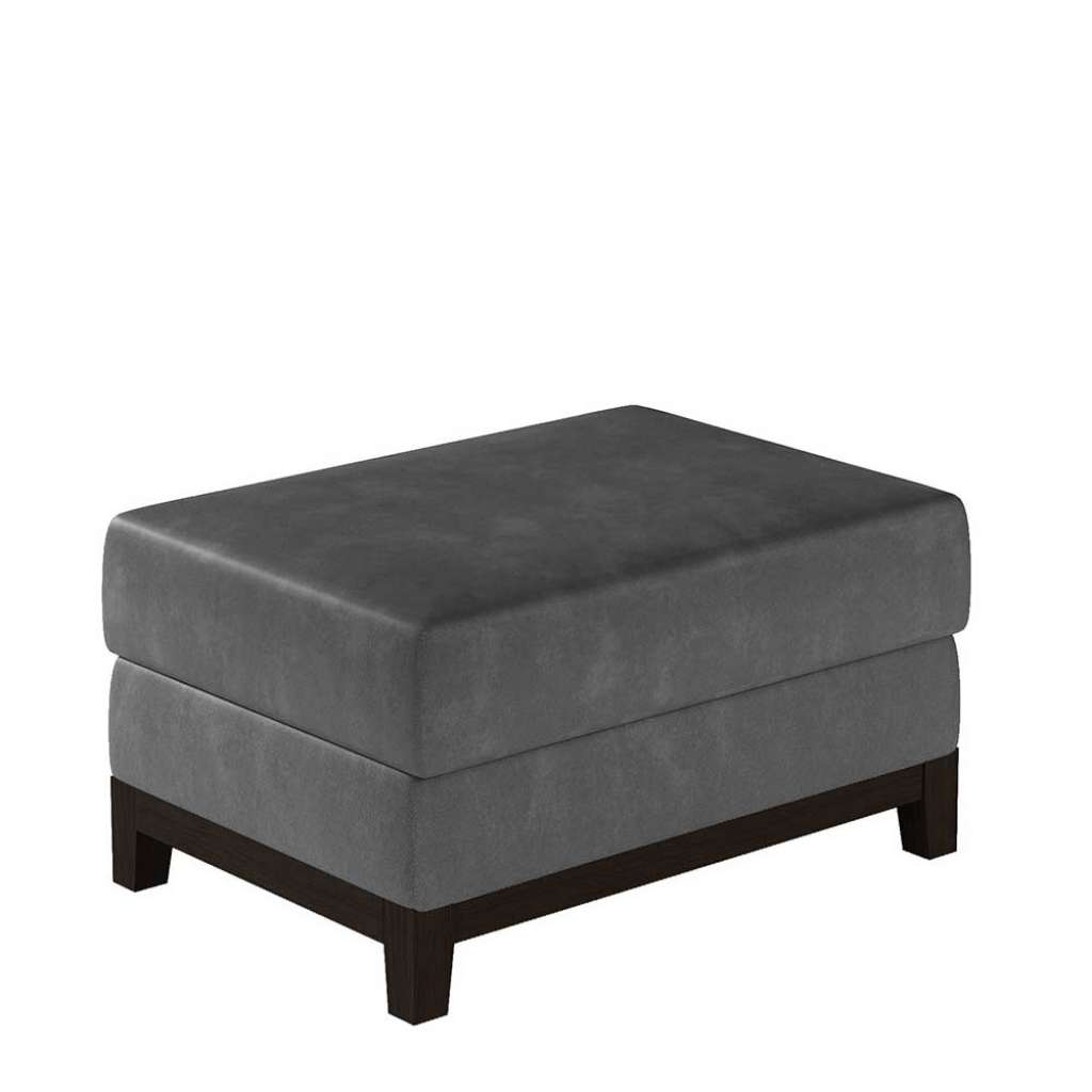 Sitzhocker Polsterhocker mit Schaumstoffpolsterung und Bezug