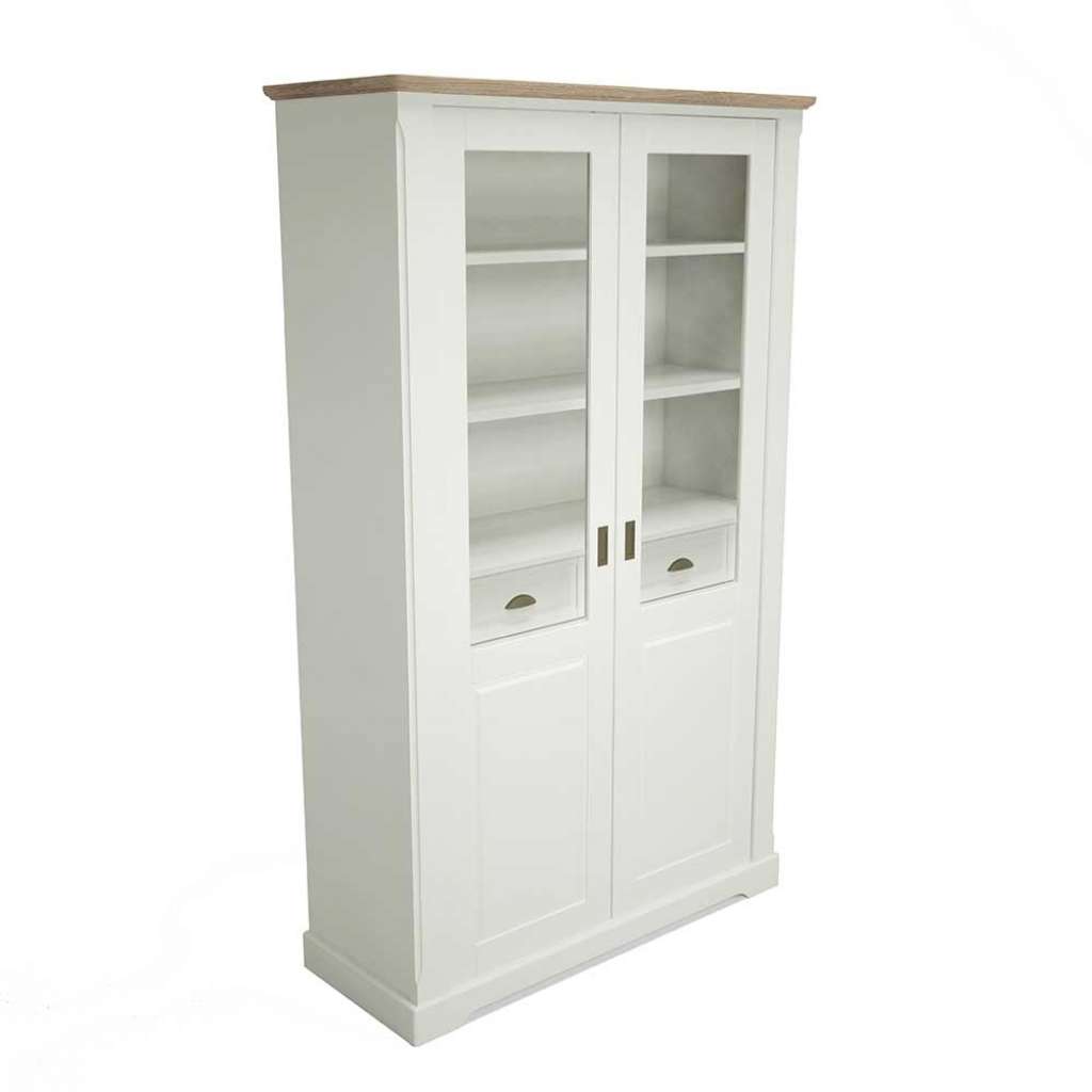 Vitrine Standvitrine 2 türig mit Glastüren