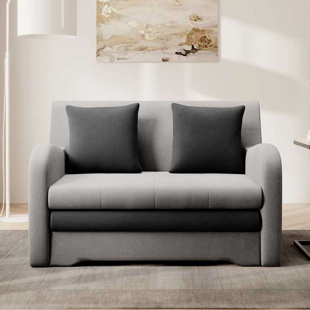 Schlafsofa Zweisitzer mit Schlaffunktion und Schaumstoffpolsterung
