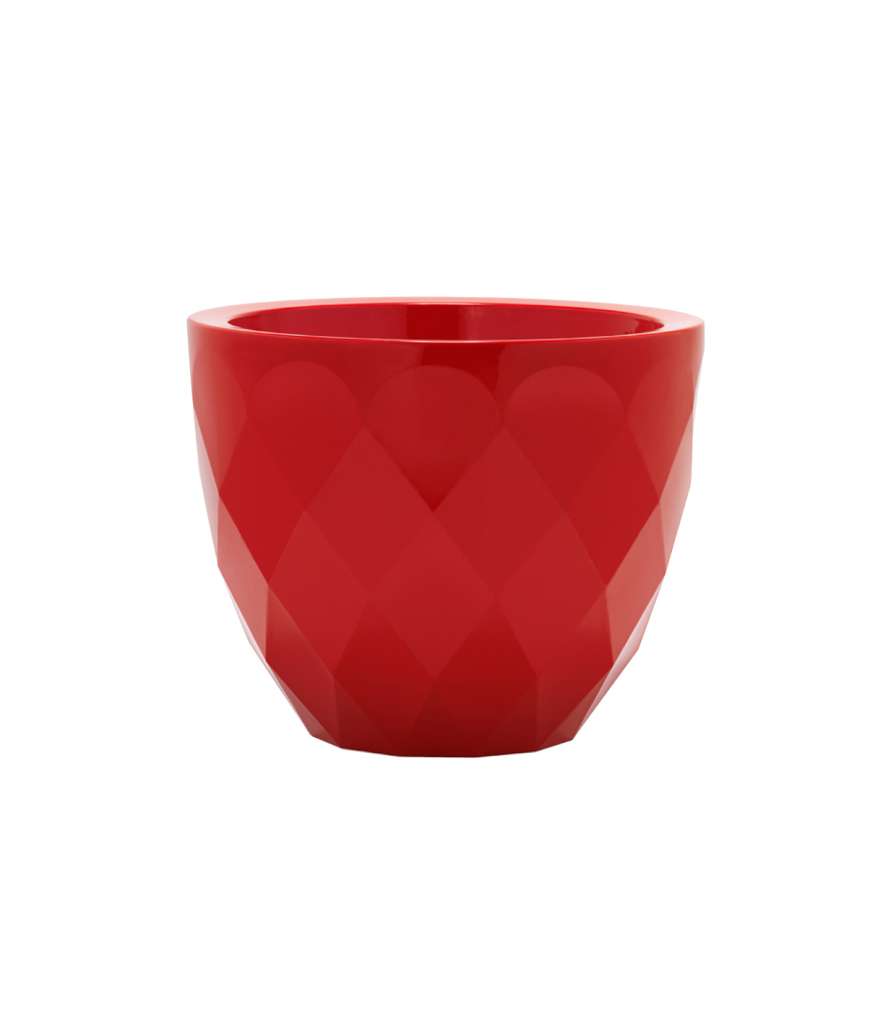 Vondom - VASES Blumentopf klein - rot - Ø 18 x 15 cm - lackiert - outdoor