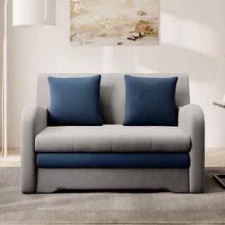 Schlafsofa Zweisitzer mit Schlaffunktion und Armlehnen