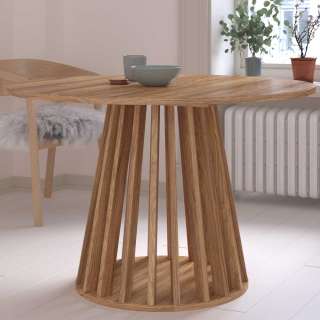 Esstisch Tisch Esszimmer in runder Form auf Säulengestell