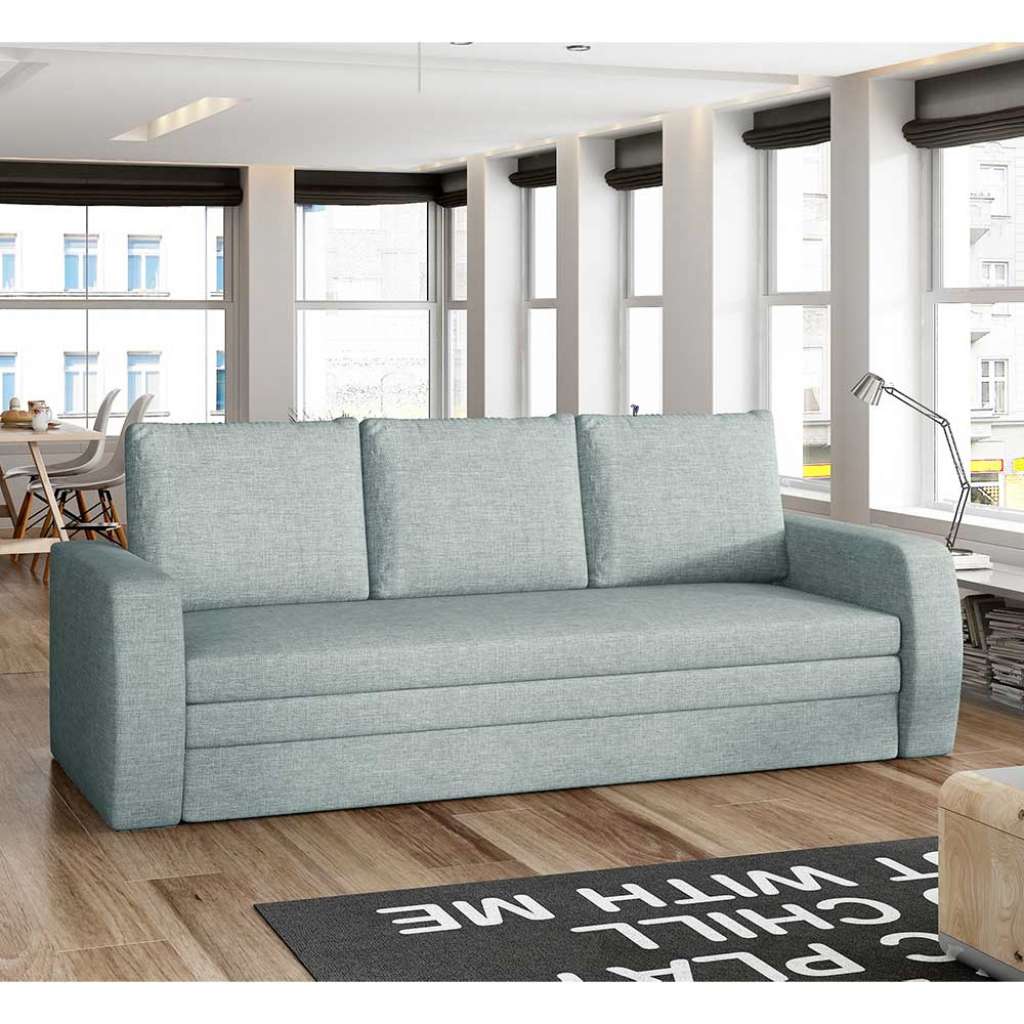 Schlafsofa Couch mit Schlaffunktion und Armlehnen