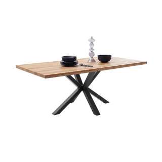 Esstisch Tisch Esszimmer aus Massivholz mit Massivholzplatte