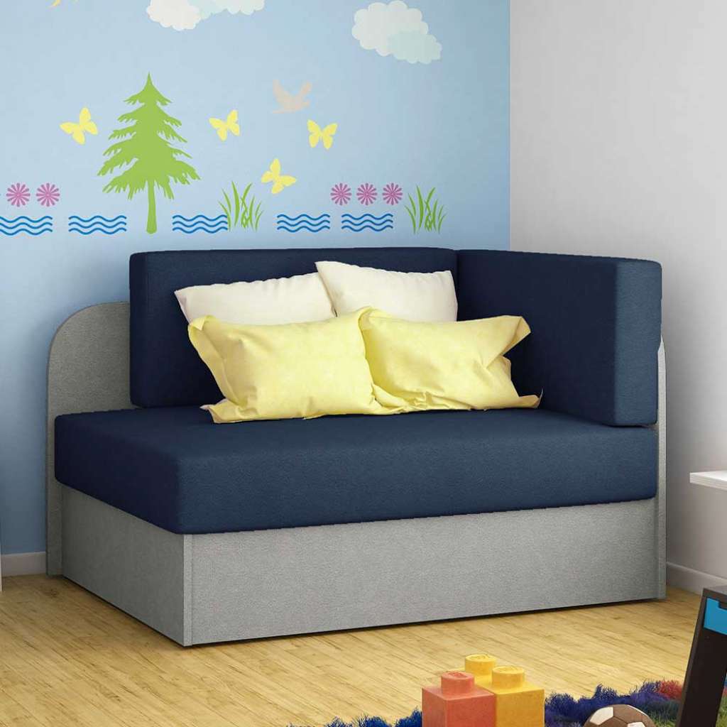 Schlafsofa Couch mit Schlaffunktion und Armlehnen