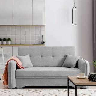 Schlafsofa Zweisitzer Schlafsofa mit Schlaffunktion und Schaumstoffpolsterung