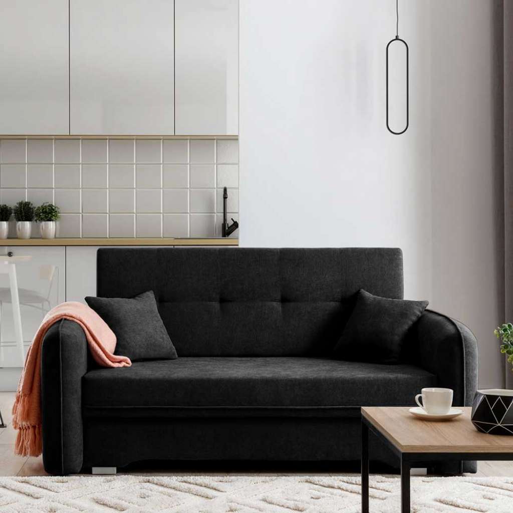 Schlafsofa Bettsofa mit Schlaffunktion und Armlehnen