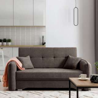 Sofa Zweisitzer mit Schlaffunktion und Armlehnen