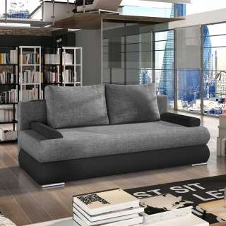 Schlafsofa Couch mit Schlaffunktion und Bettkasten