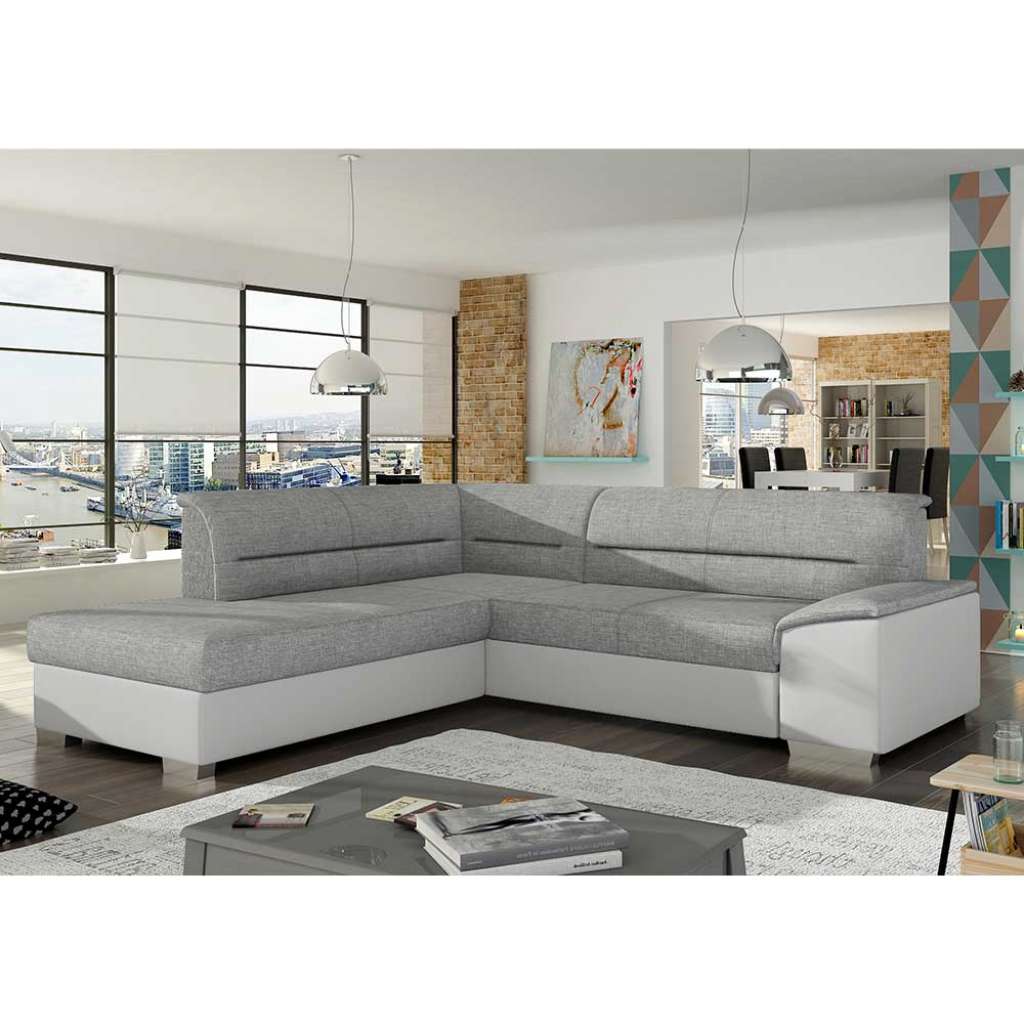 Ecksofa Sofaecke mit Schlaffunktion und Bettkasten