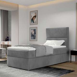 Polsterbett Einzelbett Liegefläche 90x200 cm mit Bettkasten