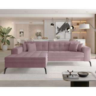 Sofa Ecksofa mit Schaumstoffpolsterung und vier Sitzplätzen