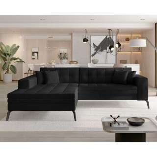 Ecksofa Sofa mit Armlehnen und Schaumstoffpolsterung