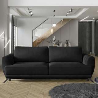 Sofa Dreisitzer aus Samt mit Armlehnen