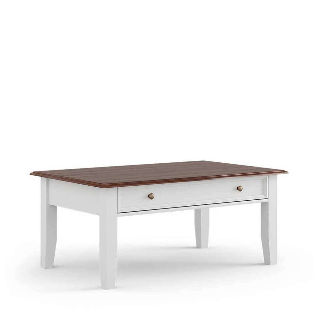 Couchtisch Sofatisch mit einer Schublade in rechteckiger Form