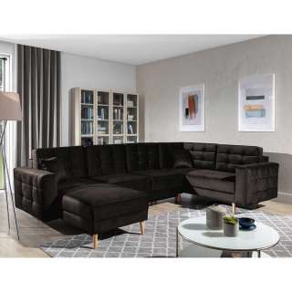 Wohnlandschaft Couchlandschaft mit Schlaffunktion und Bettkasten