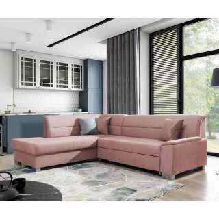 Ecksofa Sofaecke mit Schlaffunktion und Armlehnen