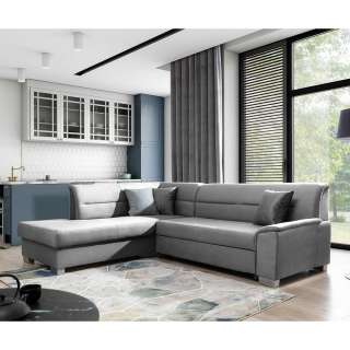 Ecksofa Eckcouch mit Schlaffunktion und Bettkasten