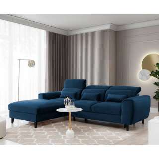 Ecksofa Sofa mit Schlaffunktion und Bettkasten