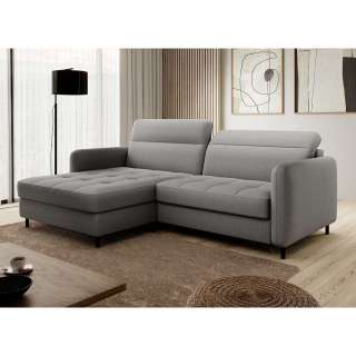 Ecksofa Sofa mit Schlaffunktion und Armlehnen