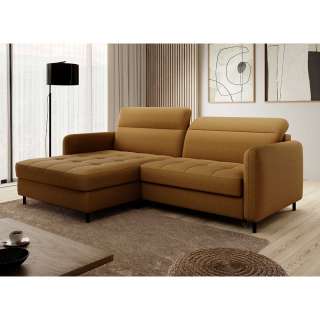 Ecksofa Sofa mit Schlaffunktion und Bettkasten