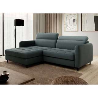 Ecksofa Sofa mit Schlaffunktion und Armlehnen