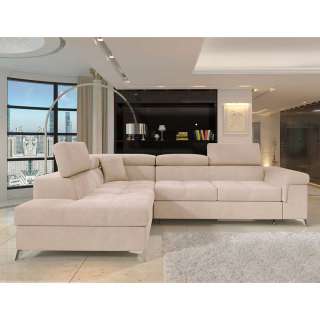 Sofaecke Ecksofa mit Schlaffunktion und Bettkasten
