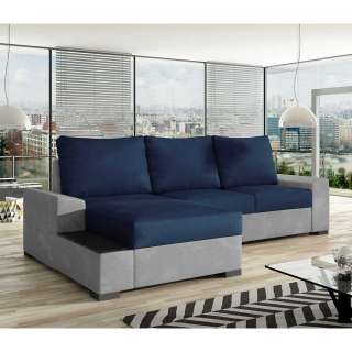Ecksofa Sofaecke mit Schlaffunktion und Armlehnen