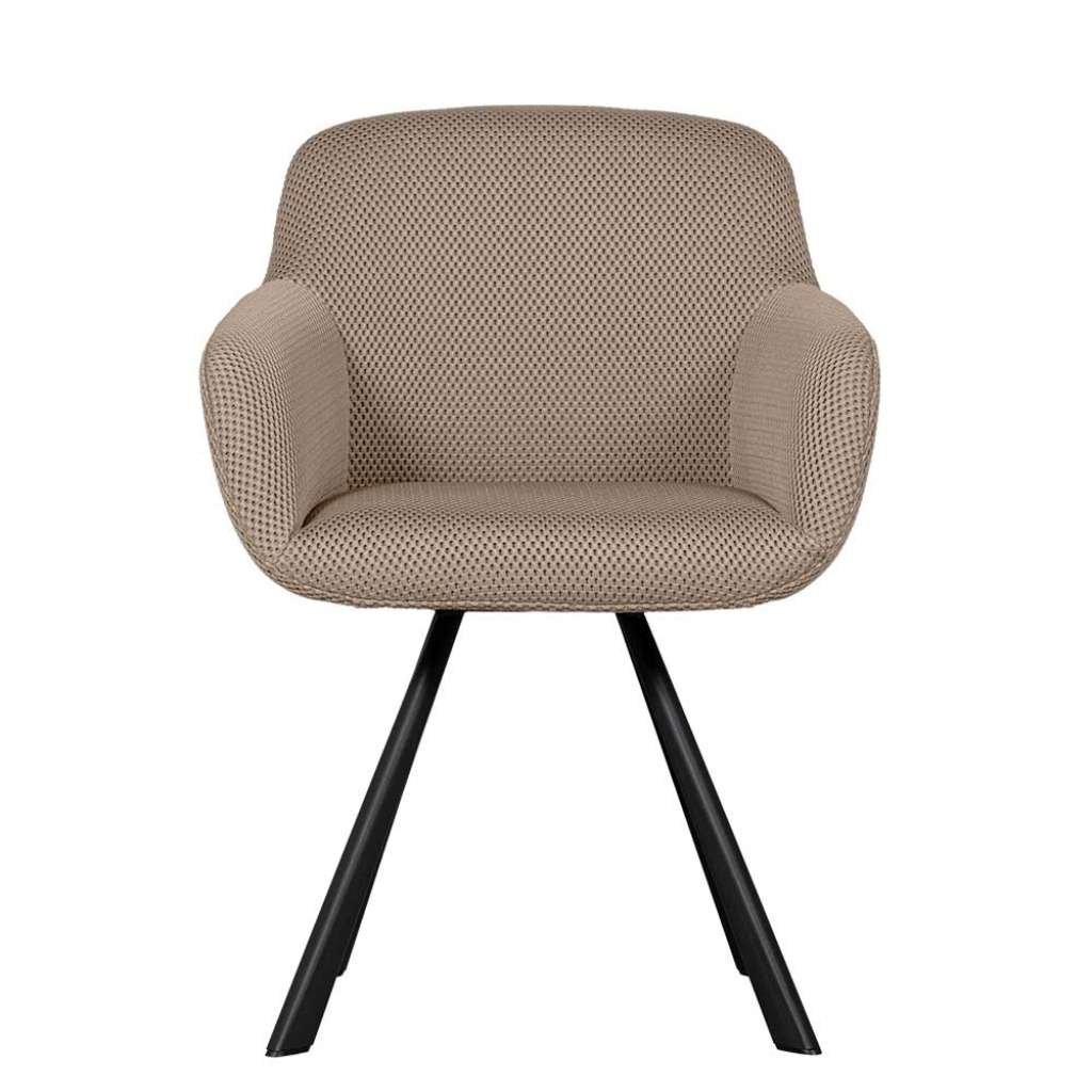 Stuhl Küche Essstuhl mit Armlehnen und gepolsterter Rückenlehne