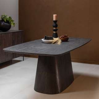 Esstisch Tisch Esszimmer in rechteckiger Form mit Holzwerkstoff Oberfläche