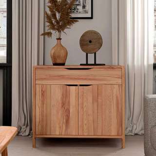 Kommode Sideboard mit einer Schublade und Massivholz Oberfläche