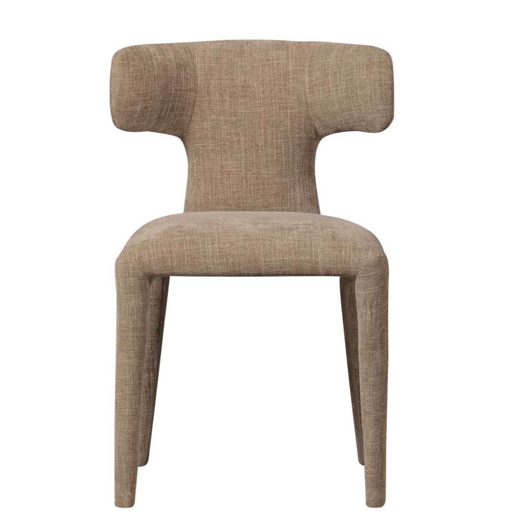 Stuhl Esszimmer Esszimmerstuhl mit gepolsterter Rückenlehne und Bezug (2er Set)