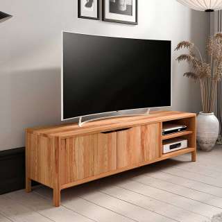 TV Board Lowboard mit Türen und offenen Fächern