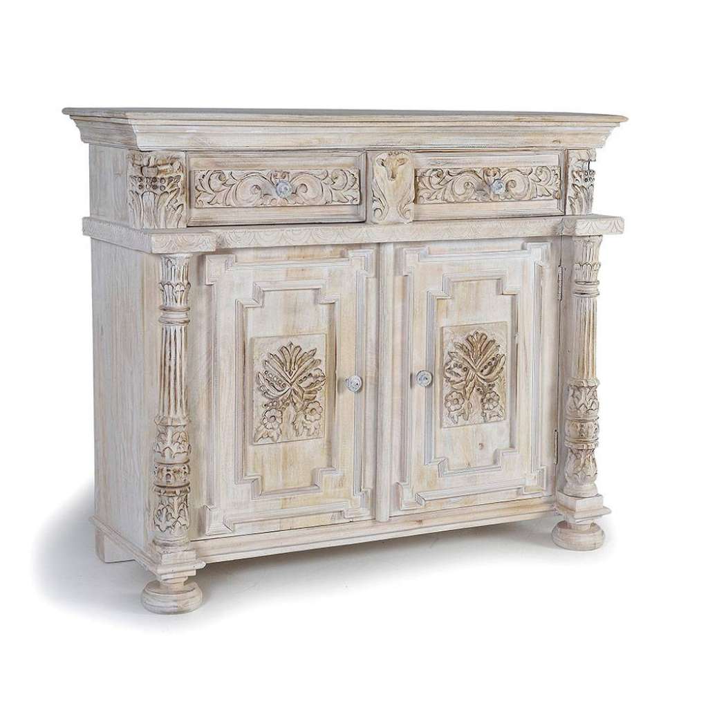 Kommode Sideboard aus Massivholz 2 türig