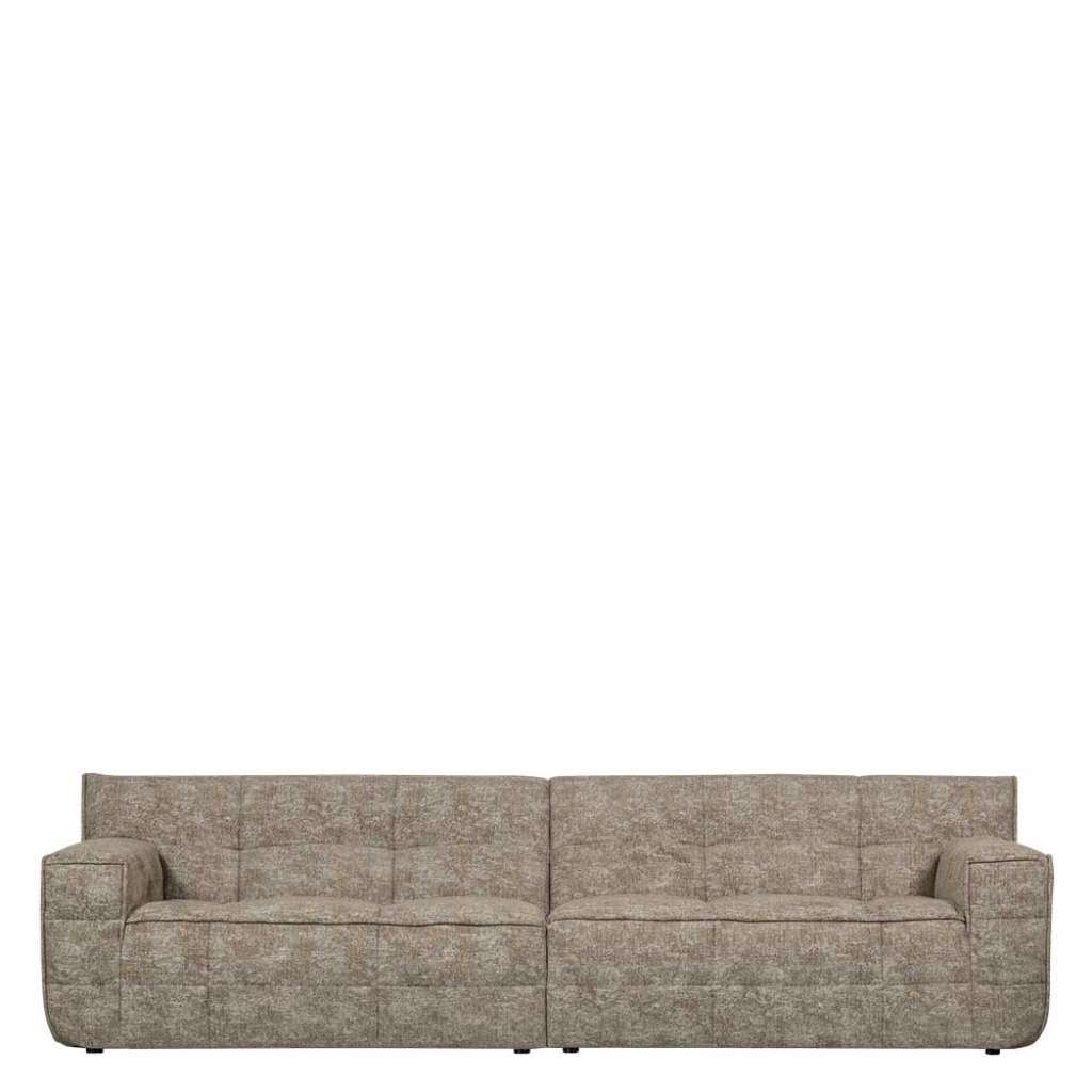 Dreisitzer Sofa 3er Sofa mit Bezug und Armlehnen