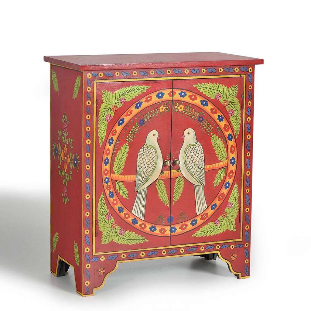 Schrank Kleiderschrank mit Drehtüren im orientalischen Stil