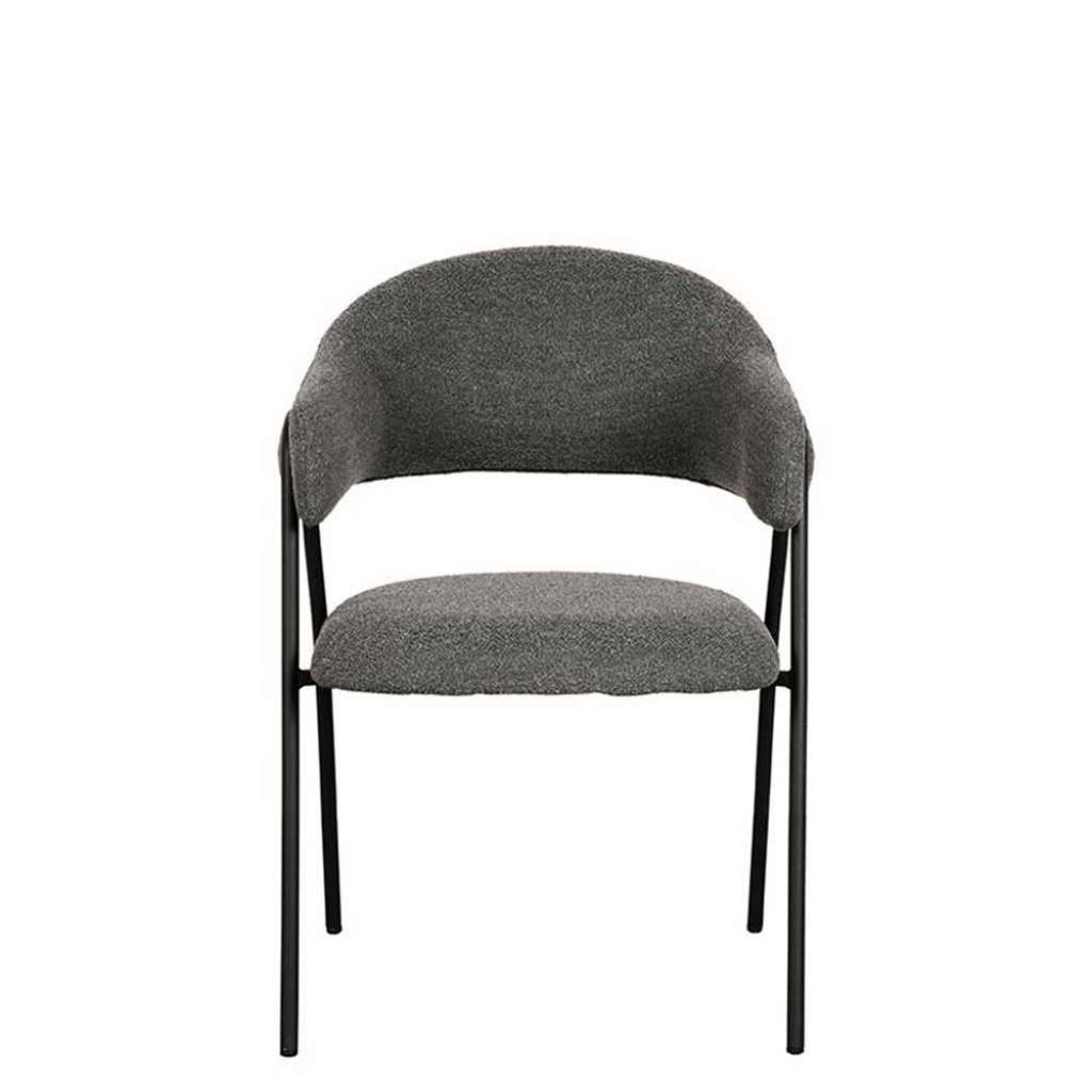 Stuhl Esszimmer mit Armlehnen Metall (2er Set)