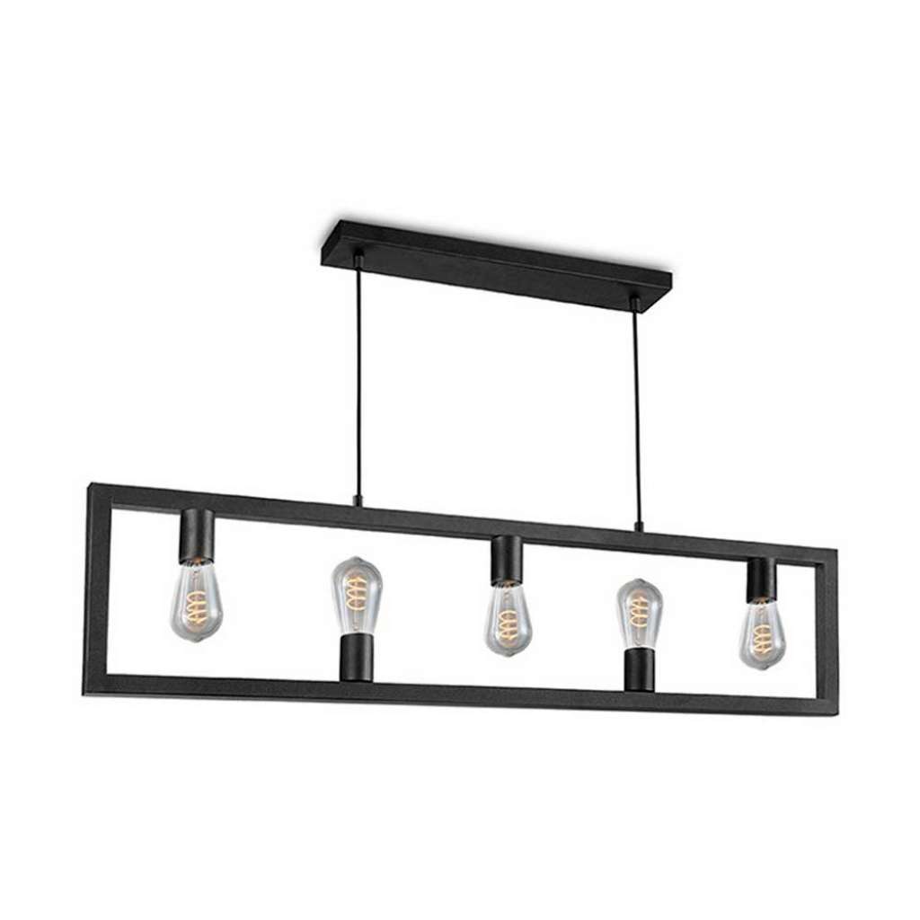 Hängeleuchte aus Metall Industry und Loft Stil