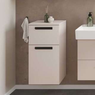 Badezimmerschrank Badschrank mit Vierfußgestell in Hellgrau
